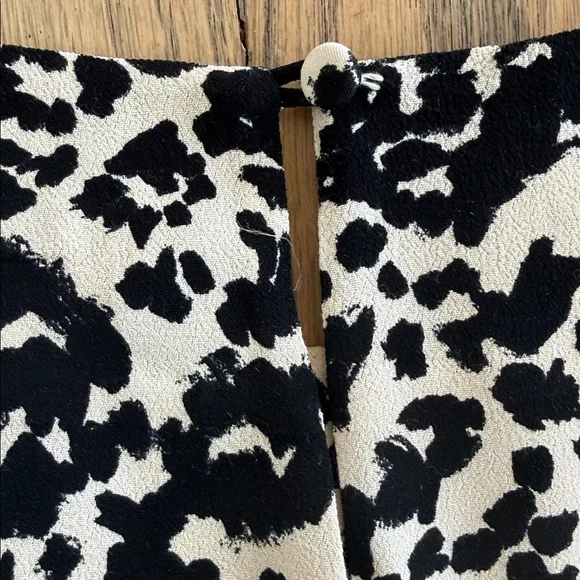 J Crew Women’s Jules Snowcat Print 3/4 Sleeve Dress Size 2 - Picture 6 of 12